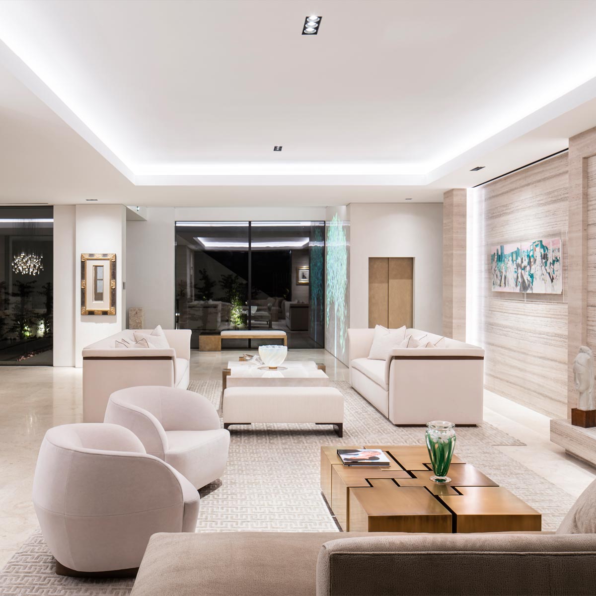 Beverly Hills Residence Interior Lighting