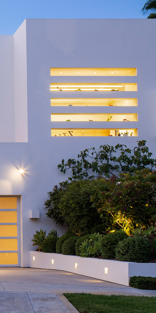 Legoretta Residence - Exterior Lighting